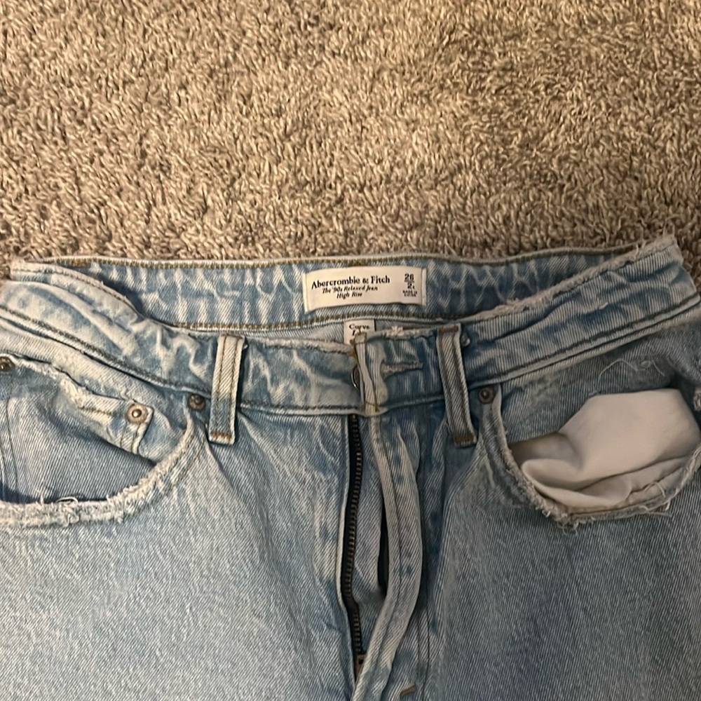 Abercrombie curve love jeans